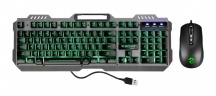 Tecno 16.61 Tc-Bg2006 Tastiera Usb Qwerty Italiano Nero Grigio