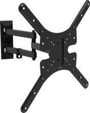 Tecno 35.09 Staffa Per Tv Doppio Snodo Universale Nero 10  55" St09