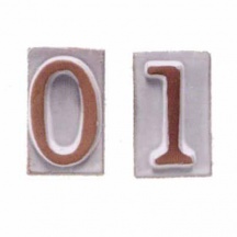 Telcom T31098 Numero Civico Vasarte in Terracotta 8