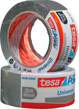 Tesa 04612-00000-00 Nastro Americano Extra Power mm 48x25Mt Silv. Pezzi 6