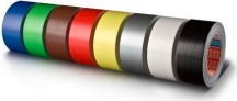 Tesa 04688-00046-00 Nastro Tela Plastificato 50 mm x 25 mt Rosso