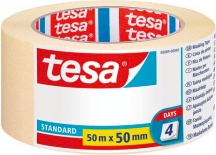 Tesa 4042448238368 Nastro carta per mascheratura standard 50 mm x 50 mt