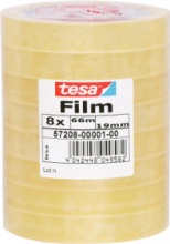 Tesa 57208-00001-00 Nastro Adesivo 66 m Trasparente Polipropilene PP 8 pezzi