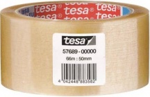 Tesa 57689-00000-00 Confezione 6Nastro Silenzioso Trasp 50Mmx66M