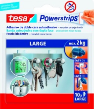 Tesa 58060-00000-01 Powerstrips 10 Strisce Biadesive Confezioni 15