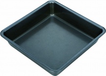Tescoma 623062 Teglia Forno Antiaderente Quadrata in Carbonio 24 x 24 cm Grigio Delicia