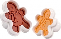 Tescoma 630858 Stampo per Dolci Tagliabiscotti Personaggi in Plastica Set 2 Pz Delicia