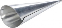 Tescoma 631592 Stampo per Dolci Cannoncino in Acciaio Inox Set 3 Pz 4 cm Inox Delicia