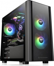 Thermaltake CA-1R1-00S1WN-00 Case PC V150 TG Micro Tower Nero