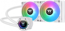 Thermaltake CL-W364-PL12SW-A Dissipatore a Liquido 24 cm Bianco  TH240 V2 ARGB