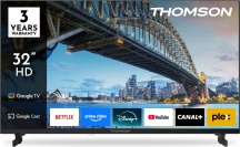 Thomson 32HG2S15K Smart TV 32" HD Ready DLED Google TV Wi-Fi HDR Classe E Nero
