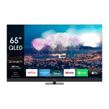Thomson 65QG6C14 Smart TV 65" 4K UHD QLED Google TV Classe F DVB-T2S2 Nero