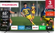 Thomson 85QG7S14 Smart TV 85 Pollici 4K 144 Hz QLED Google TV