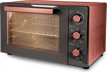 Tognana D2DFE04IRRO Fornetto Elettrico Ventilato 60 Litri 1900W con Timer Rosso