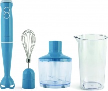 Tognana D2DFI03IRZU Frullatore Immersione Minipimer 400 W + Accessori Blu  Iridea