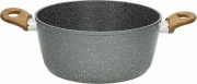 Tognana V77583DMGRW Casseruola Induzione 24 cm Fonda Forgiata Stone&Wood