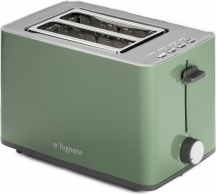 Tognana D2DTN01IRVEA Tostapane 2 Fette 850 W Vassoio Briciole Verde Salvia