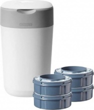 Tommee Tippee 85102002 Mangiapannolini Controlla Odori Pannolini 4 Ricariche SANGENIC