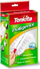 Tonkita 430 Kit piumino Puligenix Piumino con manico richiudibile con 5 ricambi