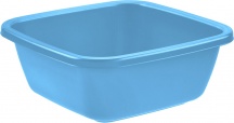 Tontarelli 8101082788P06 Bacinella Quadra 30x30 H.12 cm  6 Lt Azzurro