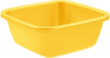 Tontarelli 8101083302P06 Bacinella Quadra 38x38 H.15 cm  14 Lt Ambra