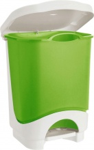 Tontarelli 810523670V Cestino Gettacarte a Pedale Plastica 8 Lt 24x21x30 cm Delfino