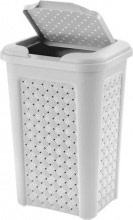 Tontarelli 8105452112 Pattumiera Plastica 10 Litri Bianco -  Arianna