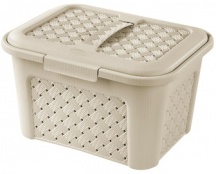 Tontarelli TO5447A Cofanetto Portaoggetti Beauty Arianna Angora cm 28x22x17h