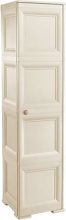 Tontarelli TO5589A Armadio da Esterno  Balcone in Plastica 40x43x164 cm Angora