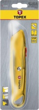 Topex 17B140 Cutter Per Rifilare Professionale Spessore Lama 0,65 Mm