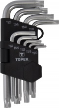 Topex 35D950 Chiavi Pentagonali 9 Pz