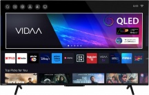 Toshiba 55QV2463DA Smart TV 55" 4K Ultra HD QLED Vidaa Dolby Audio Classe E Nero