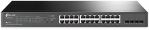 Tp-Link T1600G-28Ps Switch 24P Jetstream Gigabit Poe+ ( )
