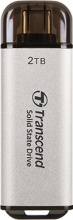Transcend TS2TESD300S SSD Portatile Esterno 2 TB USB tipo-C colore Argento