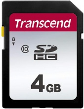 Transcend TS4GSDC300S Scheda di Memoria SDHC 4GB Classe 10 NAND