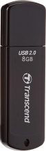 Transcend TS8GJF350 Pen drive 8 Gb Chiavetta USB 2.0 Nero  JetFlash 350