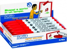 Tratto 852002 Evidenziatore 12 pezzi Rosso