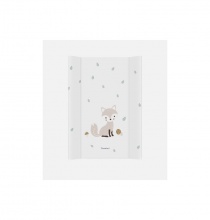 Traumeland TT80403 Fasciatoio Neonato con Bordo rialzato 50x70 cm Animali della Foresta