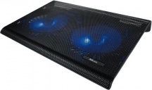 Trust 20104 Supporto Base Notebook fino a 17,3" 2 Ventole Luci a LED blu