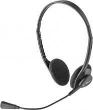 Trust 21665 Cuffie con filo, Microfono, Colore Nero