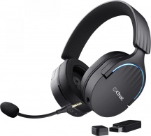 Trust 24901 GXT 491 Fayzo Cuffie Gaming Bluetooth con Microfono USB-C Nero