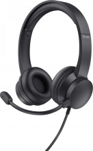 Trust 25088 Cuffie On Ear con Cavo Stereo Nero con Microfono Nero Ayda