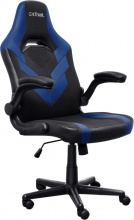 Trust 25129 Sedia Gaming Braccioli Regolabili Portata 140 Kg Nero Blu GXT 703B RIYE