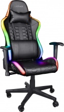 Trust 25376 Sedia Gaming Tappezzata in Ecopelle con Braccioli Nero  GXT 716 Rizza