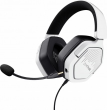 Trust 25448 GXT492 Carus Cuffie Gaming con filo con Microfono colore Bianco