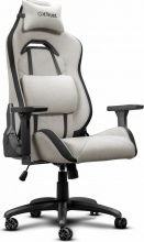 Trust 25532 Sedia Gaming Seduta e Schienale Imbottiti Braccioli e Cuscino Beige