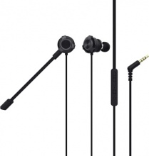 Trust 25598 Auricolari Gaming Cablati In-ear Doppio Microfono Nero GXT 406 Pine