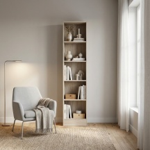 Tvilum 71775AK Libreria Moderna 4 Ripiani 41x27x203 cm Quercia
