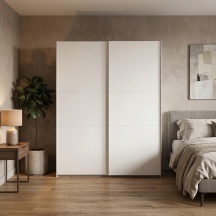 Tvilum ComoWH Armadio Guardaroba 2 ante scorrevoli 178,5x66,6x220,4 cm