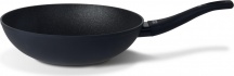 Tvs CS793283310101 Wok Padella Antiaderente Induzione in Alluminio � 28 cm Antracite Virtus